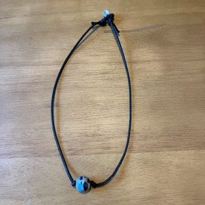 Blue Bead Necklace